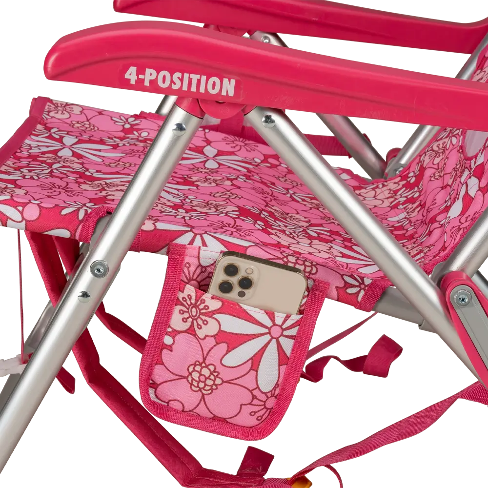 Rust-Resistant Aluminum Backpack Beach Chair - Choice 709 - Portable Heavy-Duty Low Boy Chair for Ocean Side Detail