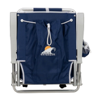 Rust-Resistant Aluminum Backpack Beach Chair - Choice 709 - Portable Heavy-Duty Low Boy Chair for Ocean Side Detail