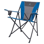 Space-Saving Pico Comfort Quad Chair - Choice 989 - Premium Slim-Fold Compact Chair with Messenger Bag Detail
