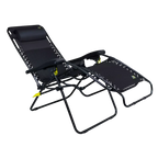 Sand-Friendly Freeform Zero Gravity Lounger Bundle - Choice 507 - Portable Heavy-Duty Low Boy Chair for Ocean Side Detail