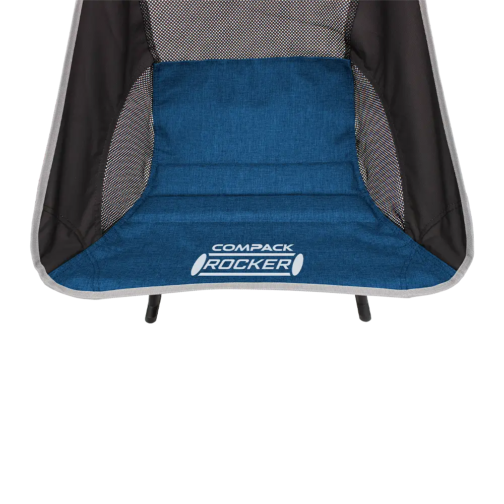 Luxury Camp ComPack Rocker - Choice 980 - Heavy-Duty Kickback Rocker with Beverage Holder Detail