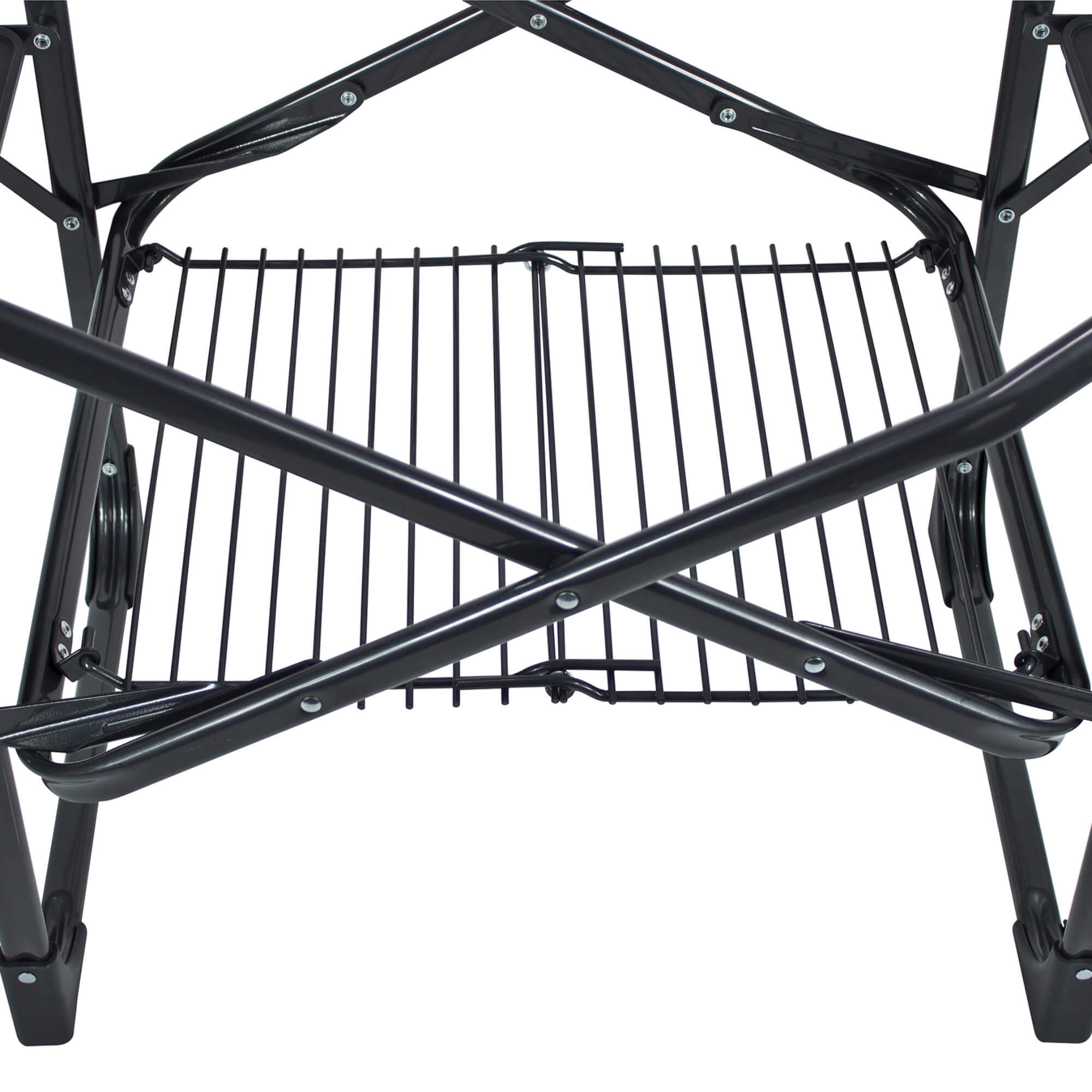 Compact Grilling Slim-Fold Cook Station - Choice 575 - Heat-Resistant Over-Fire Grill Rack for Camping Detail