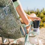 Rust-Resistant Aluminum Backpack Beach Chair - Choice 709 - Portable Heavy-Duty Low Boy Chair for Ocean Side Detail