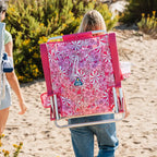 Rust-Resistant Aluminum Backpack Beach Chair - Choice 709 - Portable Heavy-Duty Low Boy Chair for Ocean Side Detail