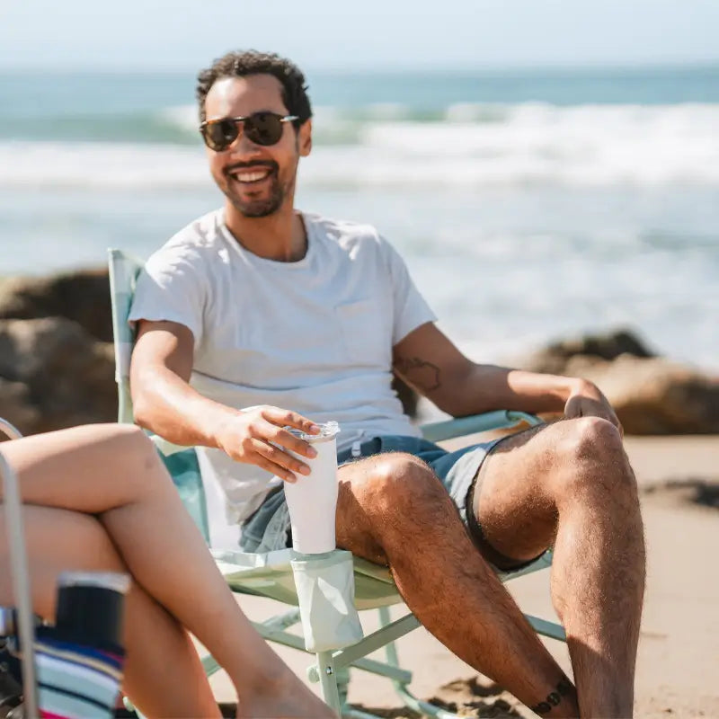 Premium All-Weather Beach Rocker - Choice 712 - Patented Spring-Action Rocking Chair for Camping Detail