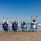 Premium All-Weather Beach Rocker - Choice 712 - Patented Spring-Action Rocking Chair for Camping Detail