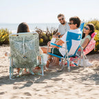 Premium All-Weather Beach Rocker - Choice 712 - Patented Spring-Action Rocking Chair for Camping Detail