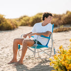 Premium All-Weather Beach Rocker - Choice 712 - Patented Spring-Action Rocking Chair for Camping Detail