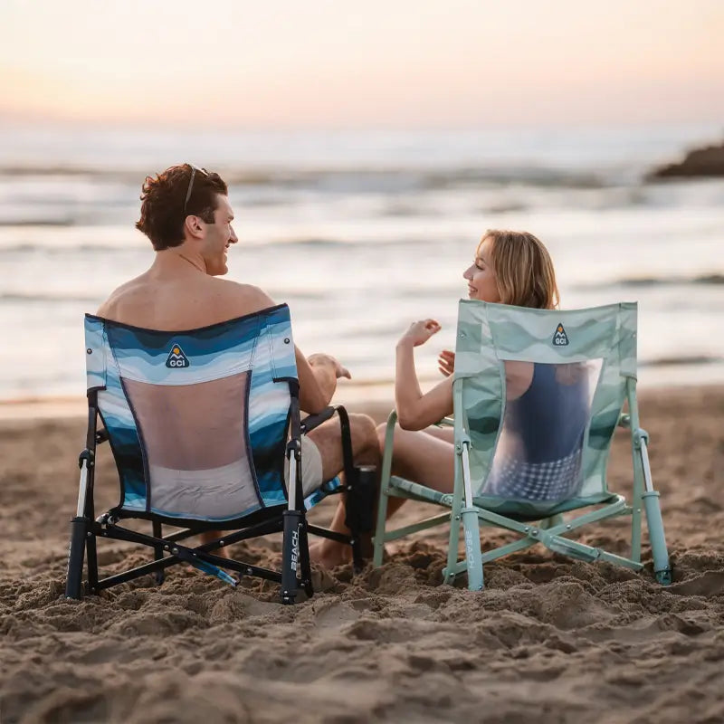 Premium All-Weather Beach Rocker - Choice 712 - Patented Spring-Action Rocking Chair for Camping Detail