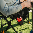 Patented Spring-Action BreezeRocker - Choice 504 - RoadTrip Rocker Smooth Motion Camp Chair Detail