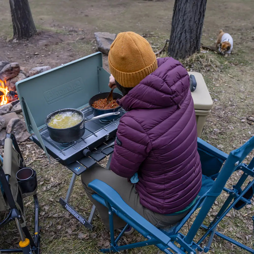 Patented Spring-Action BreezeRocker - Choice 504 - RoadTrip Rocker Smooth Motion Camp Chair Detail