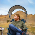 Patented Spring-Action BreezeRocker - Choice 504 - RoadTrip Rocker Smooth Motion Camp Chair Detail