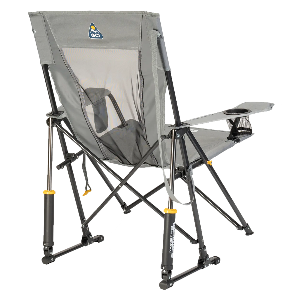 Heavy-Duty Freestyle Comfort Pro Rocker - Choice 375 - RoadTrip Rocker Smooth Motion Camp Chair Detail