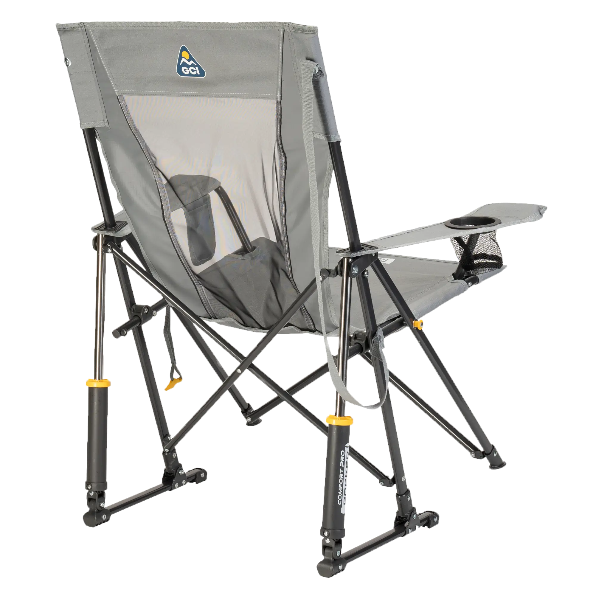 Heavy-Duty Freestyle Comfort Pro Rocker - Choice 375 - RoadTrip Rocker Smooth Motion Camp Chair Detail