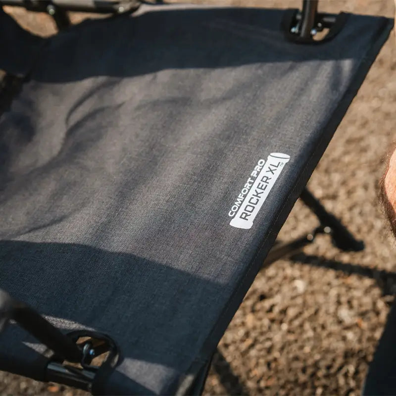 Smooth Motion Comfort Pro Rocker XL - Choice 107 - Heavy-Duty Kickback Rocker with Beverage Holder Detail