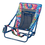 Sand-Friendly Everywhere Chair 2 - Choice 656 - Multi-Position Outdoor Beach Chair with Pillow Detail