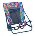 Sand-Friendly Everywhere Chair 2 - Choice 656 - Multi-Position Outdoor Beach Chair with Pillow - Tie Dye