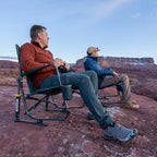 Premium All-Weather FirePit Rocker - Choice 737 - RoadTrip Rocker Smooth Motion Camp Chair Detail