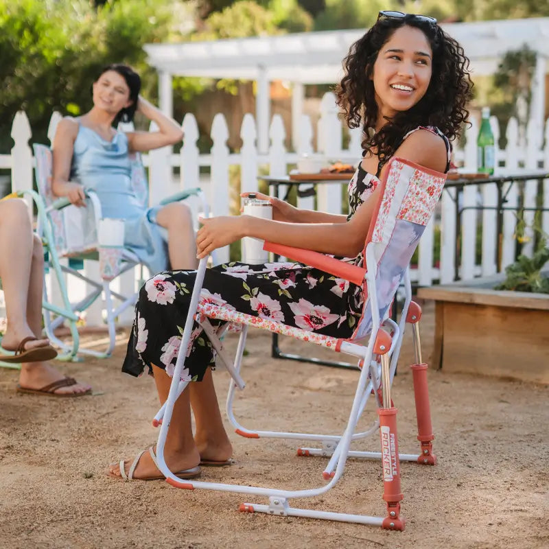 Smooth Motion Freestyle Rocker - Choice 711 - Freestyle Rocker Portable Outdoor Folding Chair Detail