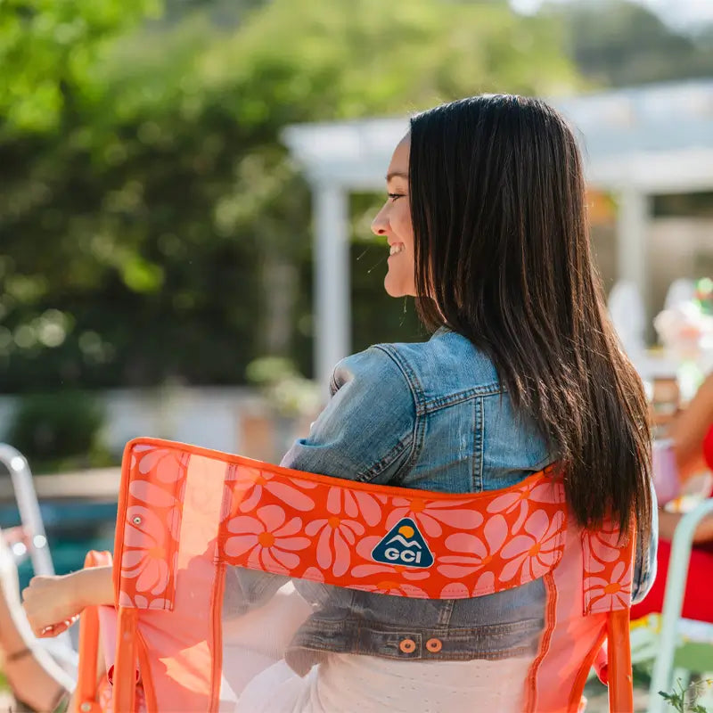 Smooth Motion Freestyle Rocker - Choice 711 - Freestyle Rocker Portable Outdoor Folding Chair Detail