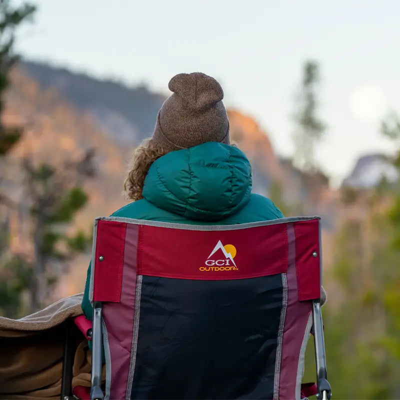 Smooth Motion Freestyle Rocker - Choice 711 - Freestyle Rocker Portable Outdoor Folding Chair Detail