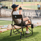 Luxury Camp Freestyle Rocker Elite - Choice 460 - Patented Spring-Action Rocking Chair for Camping Detail