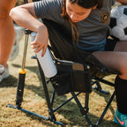 Luxury Camp Pod Rocker Elite - Choice 832 - Freestyle Rocker Portable Outdoor Folding Chair Detail