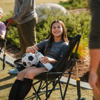 Luxury Camp Pod Rocker Elite - Choice 832 - Freestyle Rocker Portable Outdoor Folding Chair Detail
