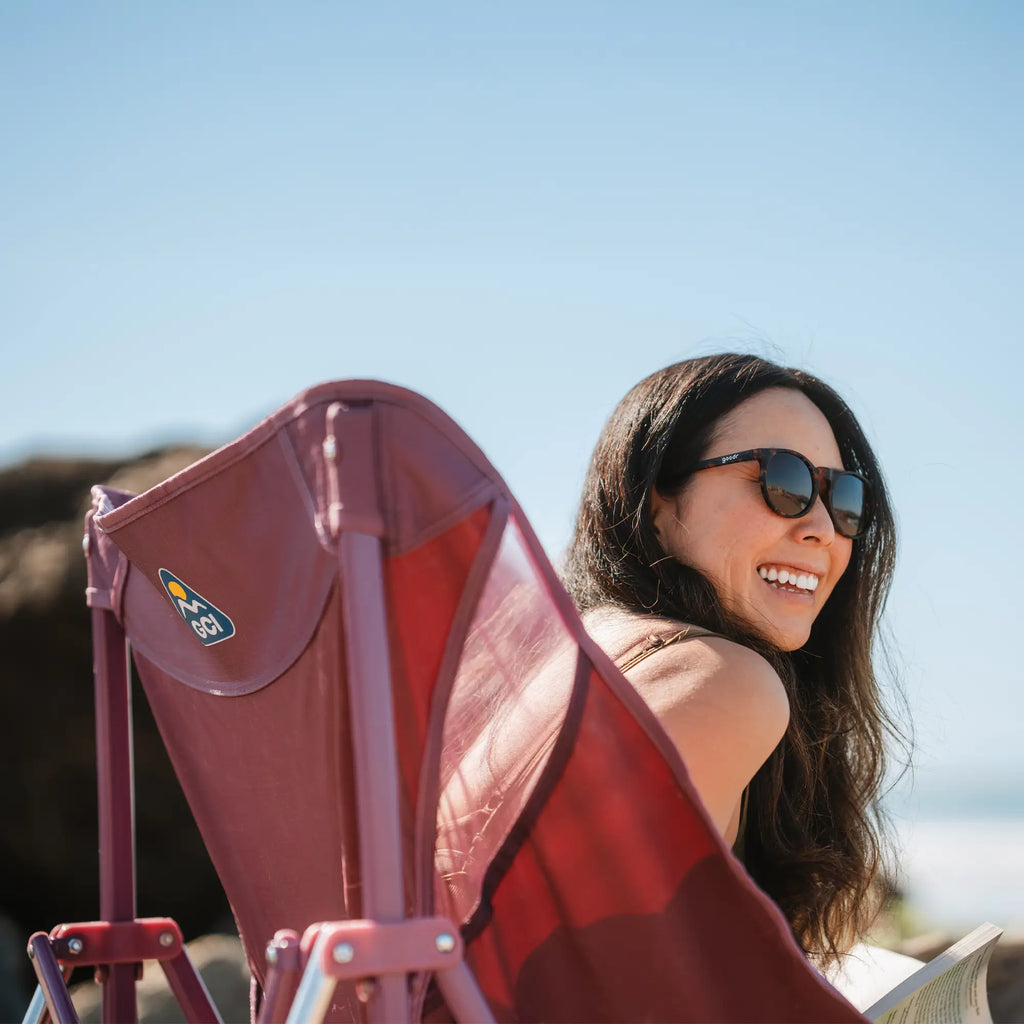 Luxury Camp Pod Rocker Elite - Choice 832 - Freestyle Rocker Portable Outdoor Folding Chair Detail