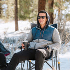 Luxury Camp RoadTrip Rocker - Choice 855 - Patented Spring-Action Rocking Chair for Camping Detail