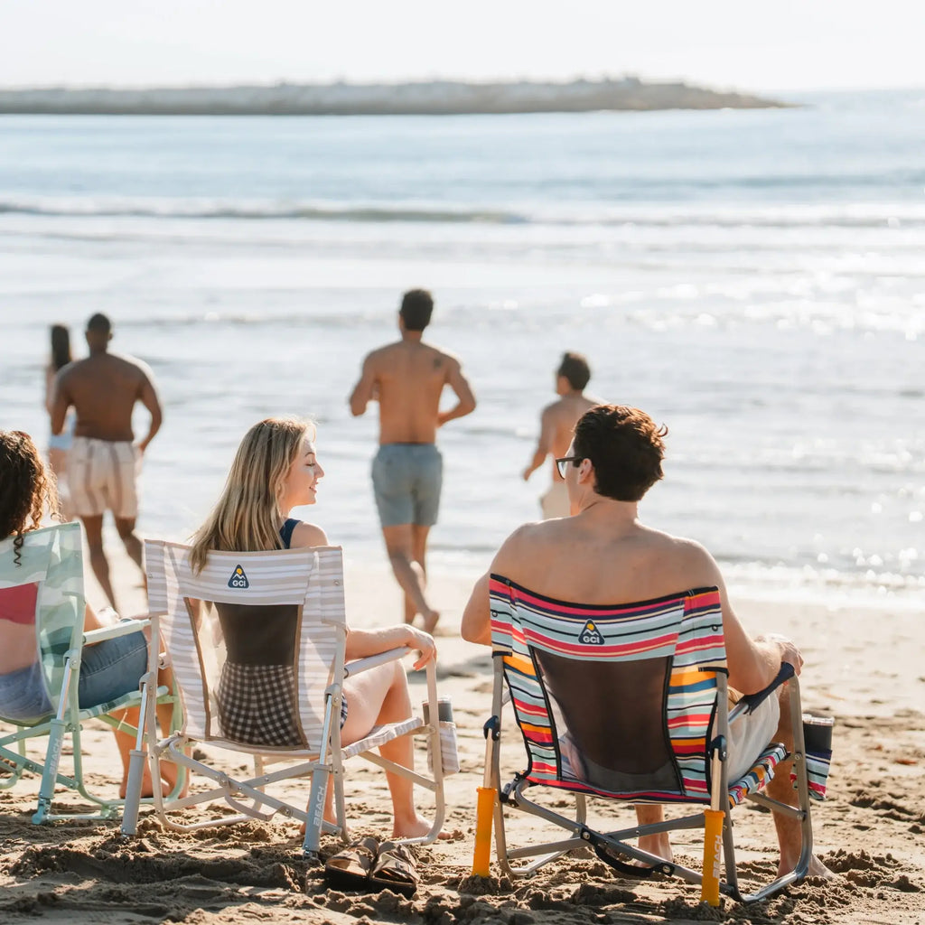 Premium All-Weather Beach Rocker - Choice 712 - Patented Spring-Action Rocking Chair for Camping Detail