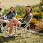 Premium All-Weather Kickback Rocker - Choice 345 - RoadTrip Rocker Smooth Motion Camp Chair Detail