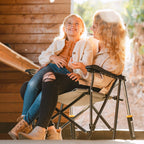 Luxury Camp RoadTrip Rocker - Choice 855 - Patented Spring-Action Rocking Chair for Camping Detail