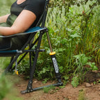 Premium All-Weather Kickback Rocker - Choice 345 - RoadTrip Rocker Smooth Motion Camp Chair Detail