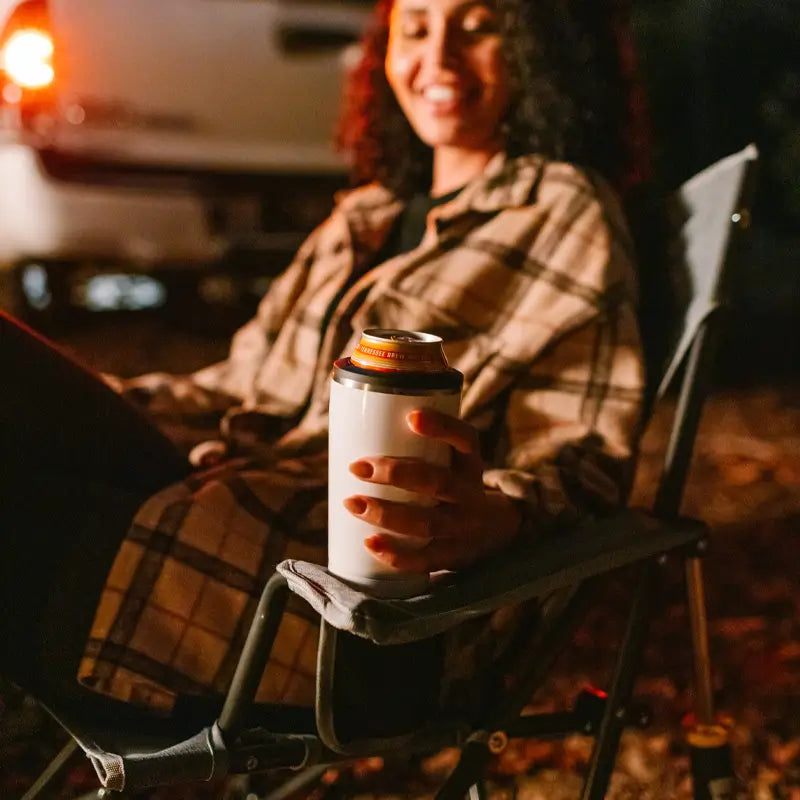 Premium All-Weather Kickback Rocker - Choice 345 - RoadTrip Rocker Smooth Motion Camp Chair Detail