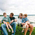 Premium All-Weather Kickback Rocker - Choice 345 - RoadTrip Rocker Smooth Motion Camp Chair Detail