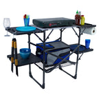 Compact Grilling Slim-Fold Cook Station - Choice 575 - Heat-Resistant Over-Fire Grill Rack for Camping Detail