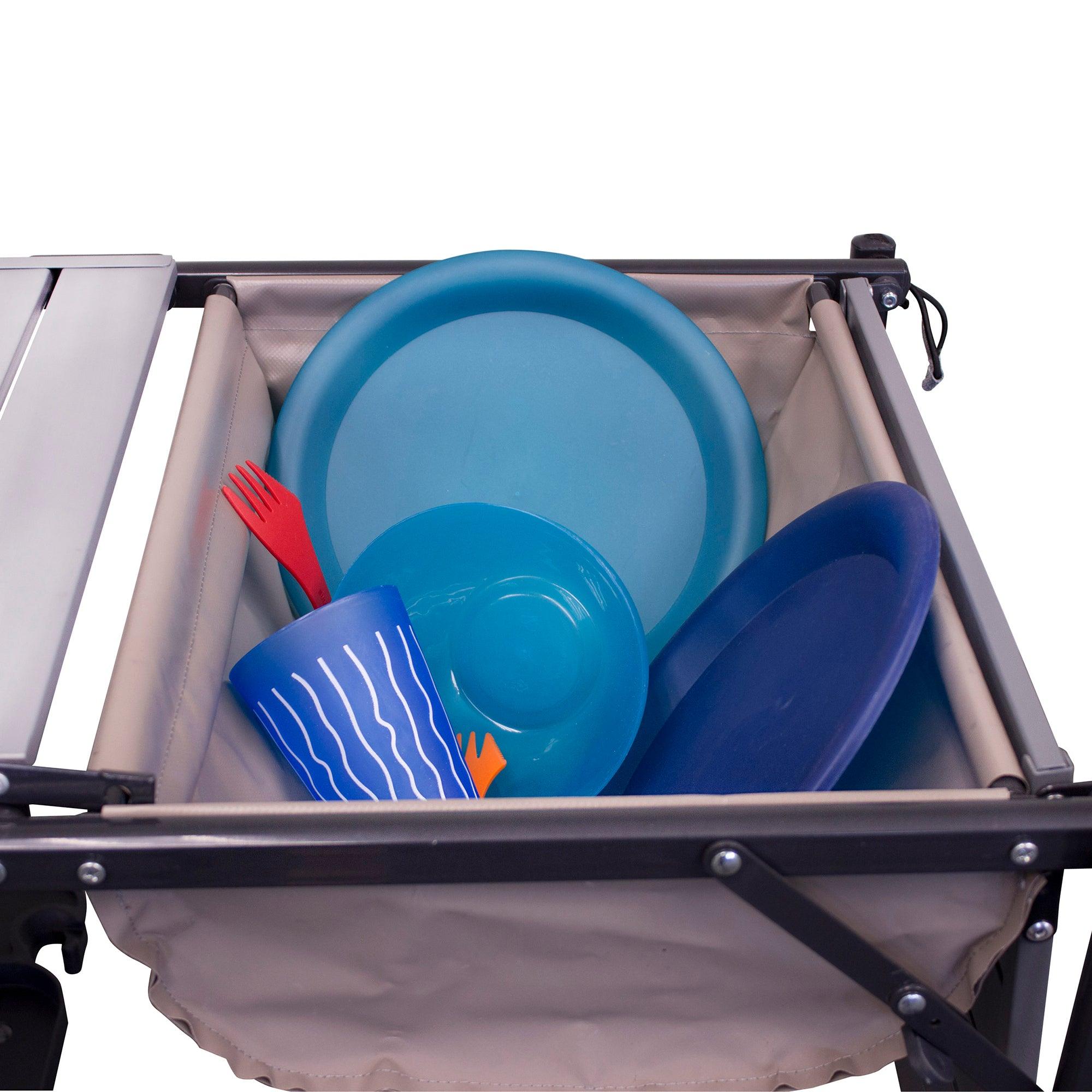 Heat-Resistant Tool Master Cook Station - Choice 171 - Heavy-Duty Stainless Steel Camp Cooking Gear Detail