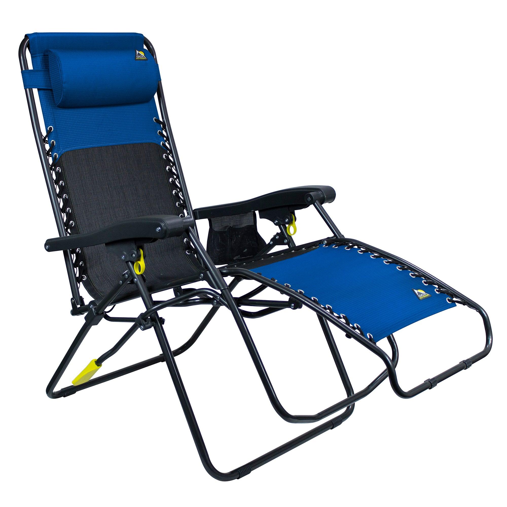 Sand-Friendly Freeform Zero Gravity Lounger Bundle - Choice 507 - Portable Heavy-Duty Low Boy Chair for Ocean Side Detail
