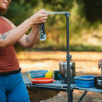 Heat-Resistant Tool Master Cook Station - Choice 171 - Heavy-Duty Stainless Steel Camp Cooking Gear Detail