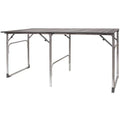 Slim-Fold Slim-Fold Table - Choice 196 - Slim-Fold Outdoor Cook Station with Storage Shelves - Default Title