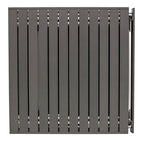 Heavy-Duty Grilling Slim-Fold Table XL - Choice 651 - Slim-Fold Outdoor Cook Station with Storage Shelves Detail
