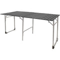 Heavy-Duty Grilling Slim-Fold Table XL - Choice 651 - Slim-Fold Outdoor Cook Station with Storage Shelves - Default Title