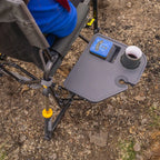 Premium All-Weather Stowaway Rocker with Side Table - Choice 253 - RoadTrip Rocker Smooth Motion Camp Chair Detail