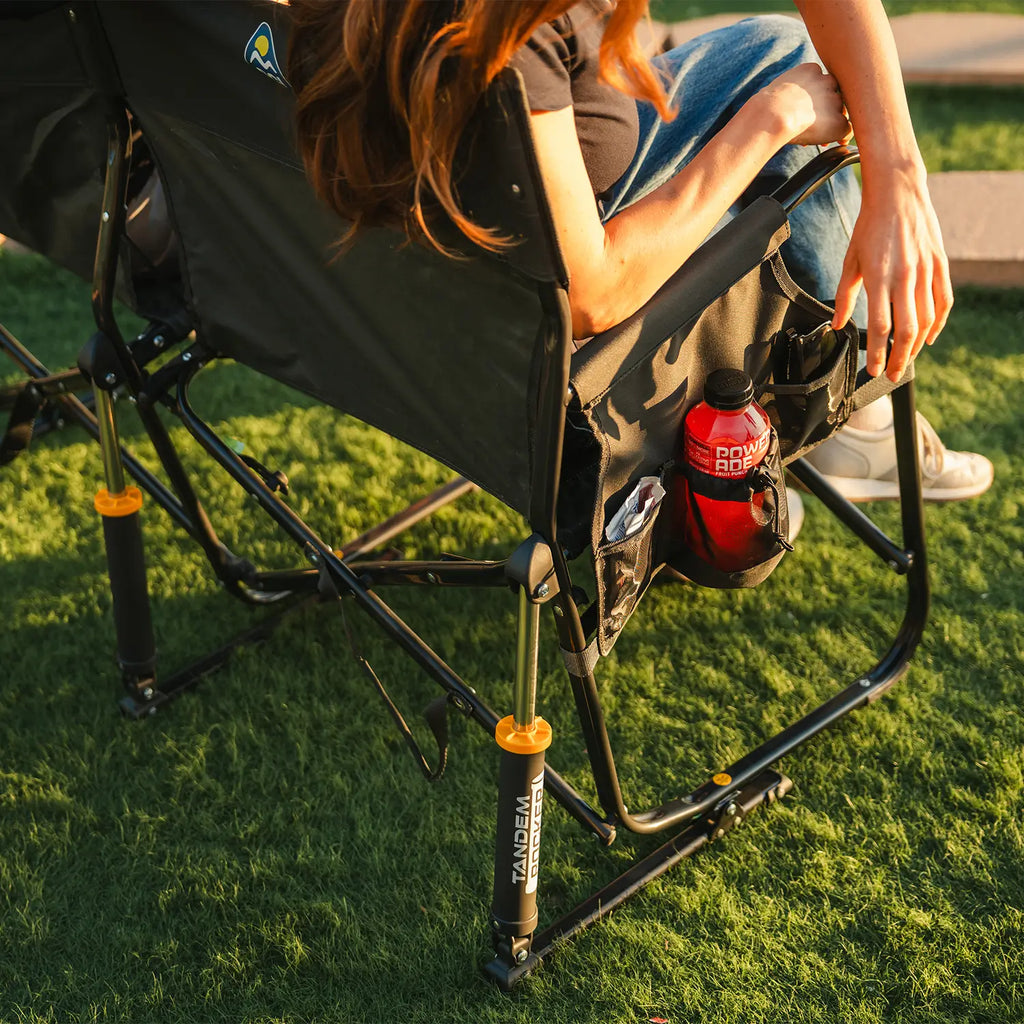 Smooth Motion Tandem Rocker - Choice 227 - RoadTrip Rocker Smooth Motion Camp Chair Detail