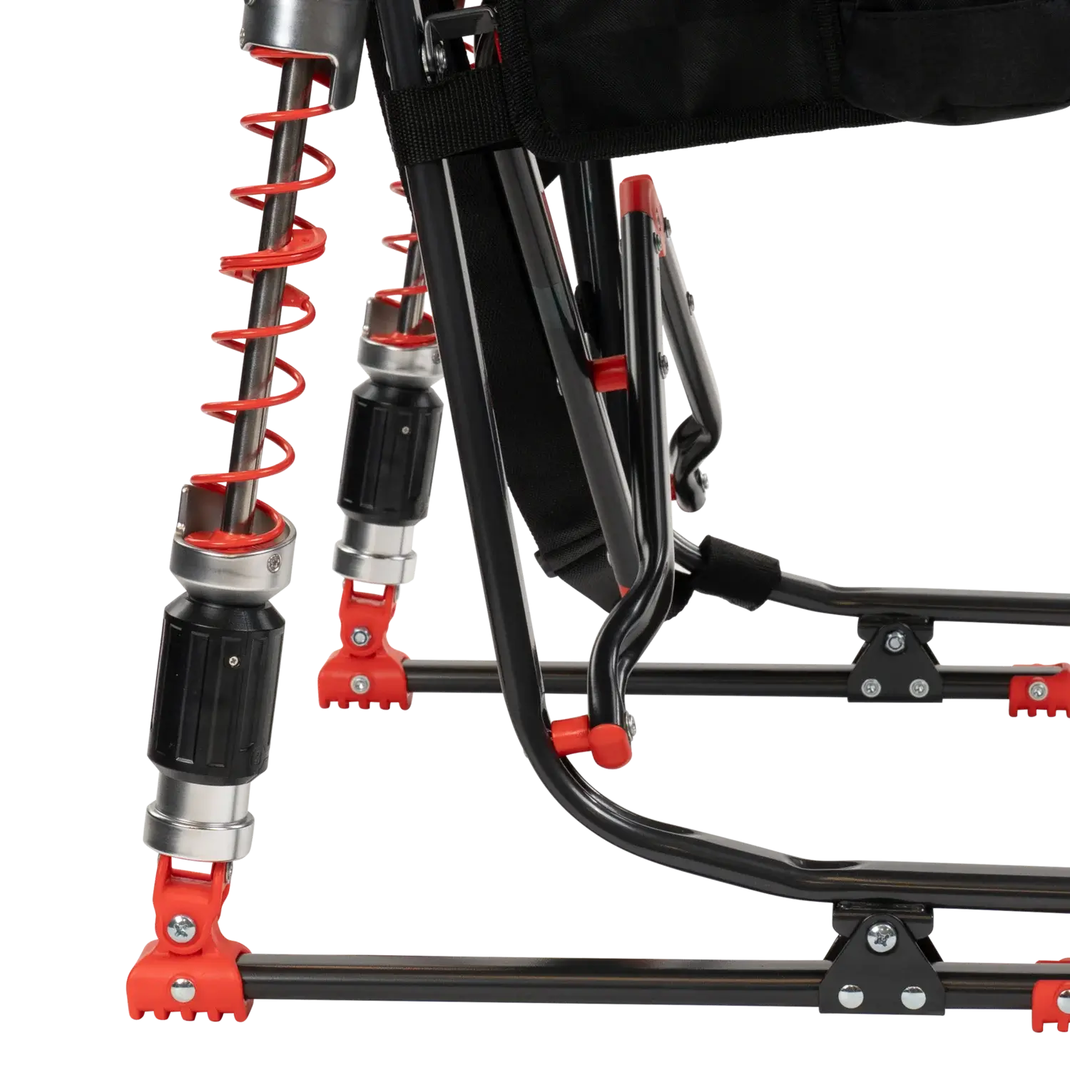 Premium All-Weather Adjustable Rocker - NASCAR - Choice 899 - Heavy-Duty Kickback Rocker with Beverage Holder Detail