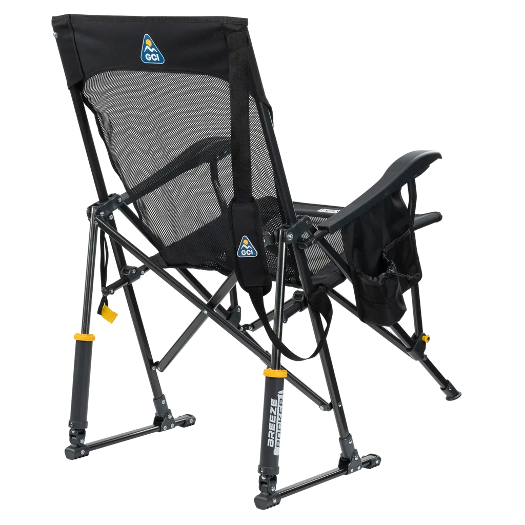 Patented Spring-Action BreezeRocker - Choice 504 - RoadTrip Rocker Smooth Motion Camp Chair Detail