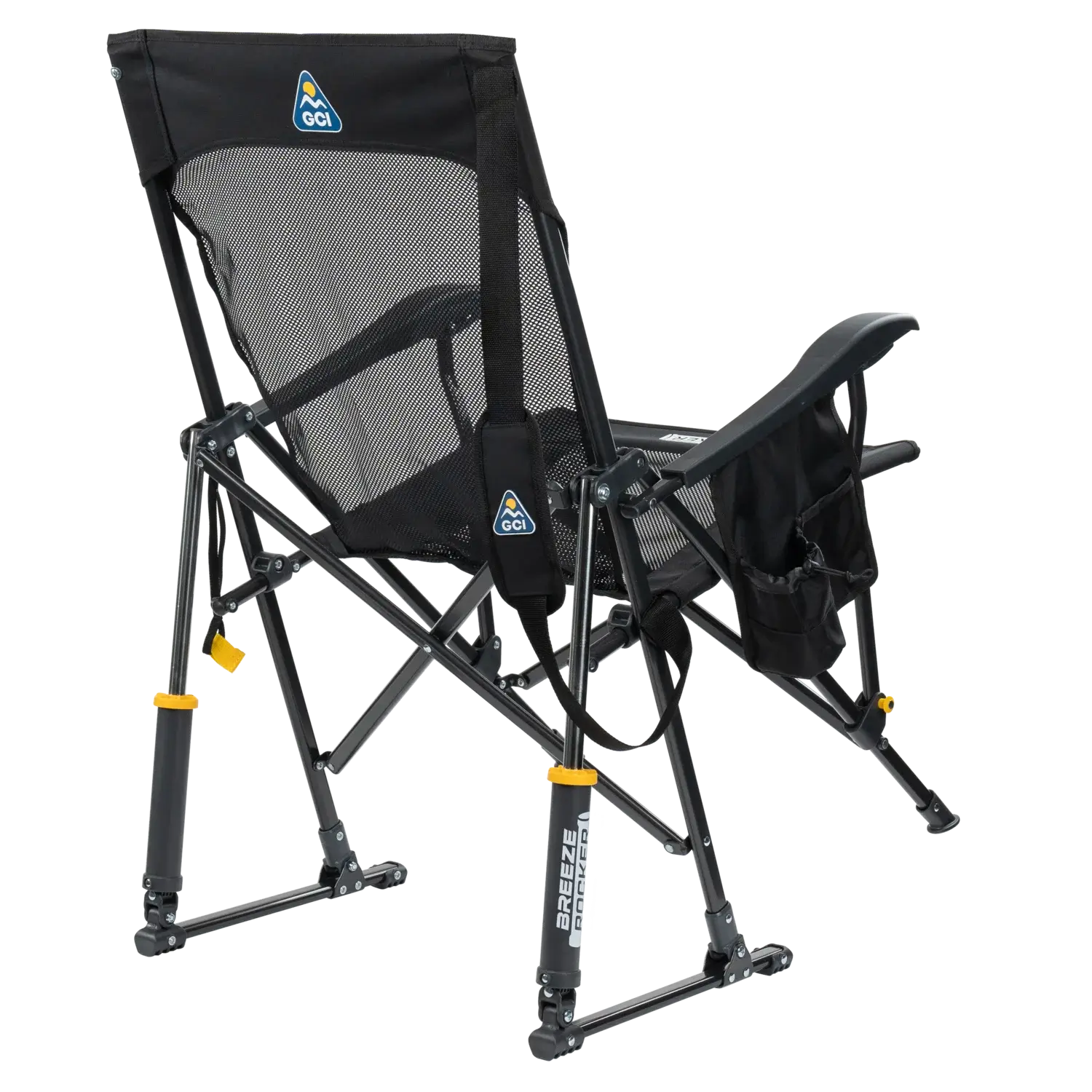 Patented Spring-Action BreezeRocker - Choice 504 - RoadTrip Rocker Smooth Motion Camp Chair Detail