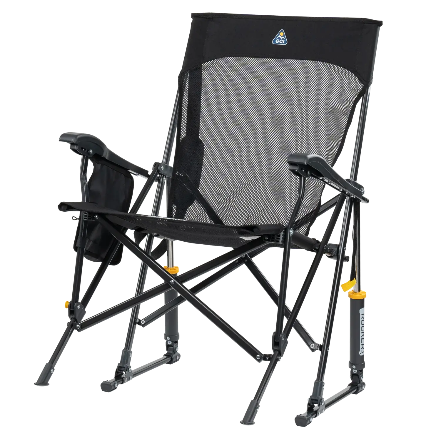 Patented Spring-Action BreezeRocker - Choice 504 - RoadTrip Rocker Smooth Motion Camp Chair Detail