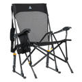 Patented Spring-Action BreezeRocker - Choice 504 - RoadTrip Rocker Smooth Motion Camp Chair - Black